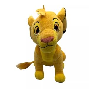 Disney The Lion King Simba Stuffed Animal Sitting Plush 12”